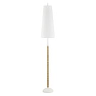 Mariana Two Light Floor Lamp in Textured White by Mitzi