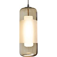 Hermosa LED Pendant in Satin Nickel by AFX Lighting