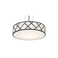 Haven Three Light Pendant in Black by AFX Lighting