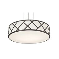 Haven Three Light Pendant in Black by AFX Lighting