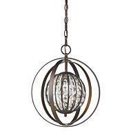 Olivia 1-Light Pendant in Oil Rubbed Bronze