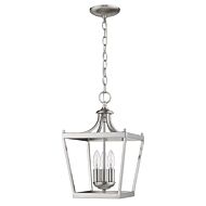 Kennedy 3-Light Satin Nickel Pendant