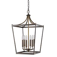 Kennedy 6-Light Oil-Rubbed Bronze Foyer Pendant 