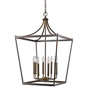 Kennedy 8-Light Oil-Rubbed Bronze Foyer Pendant 