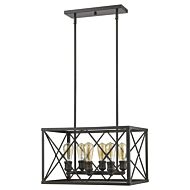 Brooklyn 6-Light Oil-Rubbed Bronze Pendant