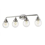 Portsmith 4-Light Polished Nickel Vanity