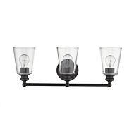 Ceil 3-Light Oil-Rubbed Bronze Vanity