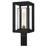 Infinger 1-Light Outdoor Post Mount in Earth Black