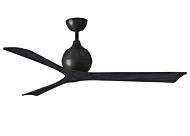 Irene 6-Speed DC 60" Ceiling Fan in Matte Black with Matte Black blades