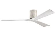 Irene 6-Speed DC 60" Ceiling Fan in Barnwood with Matte White blades