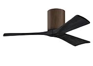 Irene 6-Speed DC 42" Ceiling Fan in Walnut with Matte Black blades