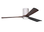 Irene 6-Speed DC 60" Ceiling Fan w/ Integrated Light Kit in Barn Wood Tone with Walnut Tone blades