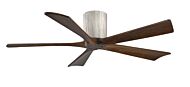 Irene 6-Speed DC 52" Ceiling Fan in Barnwood tone with Walnut blades