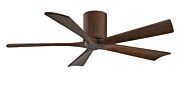 Irene 6-Speed DC 52" Ceiling Fan in Walnut tone with Walnut blades