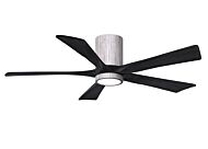 Irene 6-Speed DC 52" Ceiling Fan w/ Integrated Light Kit in Barnwood Tone with Matte Black blades