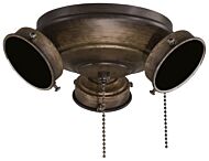 Minka Aire 3 Light Ceiling Fan Light Kit in Heirloom Bronze