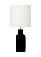 Anderson One Light Table Lamp in Black by Visual Comfort Studio