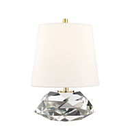 Hudson Valley Henley 14 Inch Table Lamp in Aged Brass