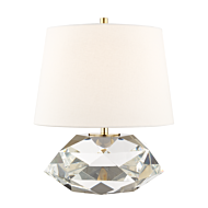 Hudson Valley Henley Diamond Table Lamp in Aged Brass