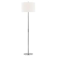 Hudson Valley Bowery Floor Lamp in Polished Nickel