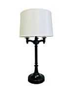 Lancaster 1-Light Table Lamp in Black