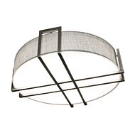 Lambert LED Flush Mount in Satin Nickel by AFX Lighting