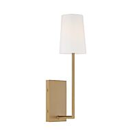 Crystorama Lena Wall Sconce in Vibrant Gold