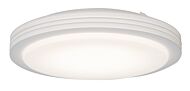 Lenox LED Flush Mount in White by AFX Lighting