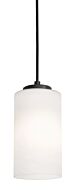 Leo One Light Pendant in Black by AFX Lighting