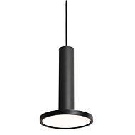 Luna LED Pendant in Black by AFX Lighting