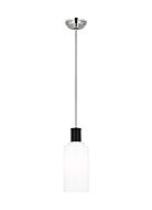 Hadley 1-Light Pendant in Polished Nickel