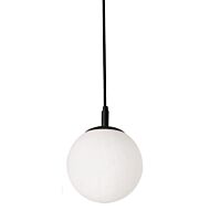 Loretto 1-Light Pendant in Black