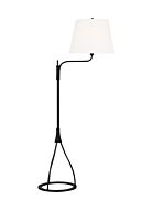 Sullivan 1-Light Floor Lamp in Aged Iron