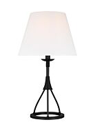 Sullivan 1-Light Table Lamp in Aged Iron