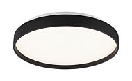 Alexandre 1-Light LED Ceiling Mount in Black