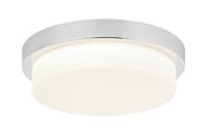 Durham LED Ceiling Mount in Chrome by Matteo Lighting