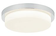 Durham LED Ceiling Mount in Chrome by Matteo Lighting