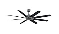 Fanimation Levon Custom Indoor Ceiling Fan in Galvanized  MOTOR ONLY