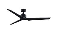 Fanimation TriAire Custom Indoor/Outdoor Ceiling Fan in Black  MOTOR ONLY