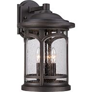 Quoizel Marblehead 3 Light 17.5 Inch Outdoor Lantern in Bronze