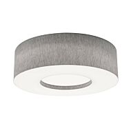 Montclair 3-Light Flush Mount in Grey