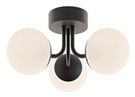 Metropolitan LED Flush Mount in Black