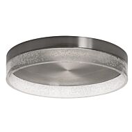 Maggie LED Flush Mount in Satin Nickel by AFX Lighting