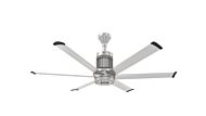 i6 60"Ceiling Fan in Brushed Silver by Big Ass Fans