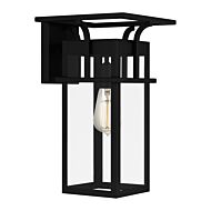 Markley 1-Light Outdoor Wall Mount in Earth Black