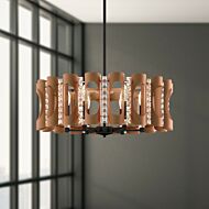 Twilight Six Light Chandelier in Heirloom Gold by Schonbek