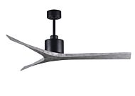 Mollywood 6-Speed DC 60 Ceiling Fan in Matte Black with Barnwood Tone blades