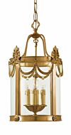 Metropolitan Foyer 4 Lt Foyer Pendant in Dor?? Gold