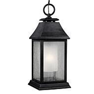 Shepherd Outdoor Hanging Light in Dark Weathered Zinc by Sean Lavin