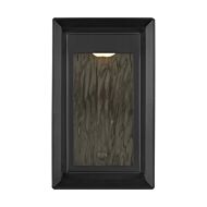 Urbandale 1-Light LED Outdoor Wall Fixture in Textured Black